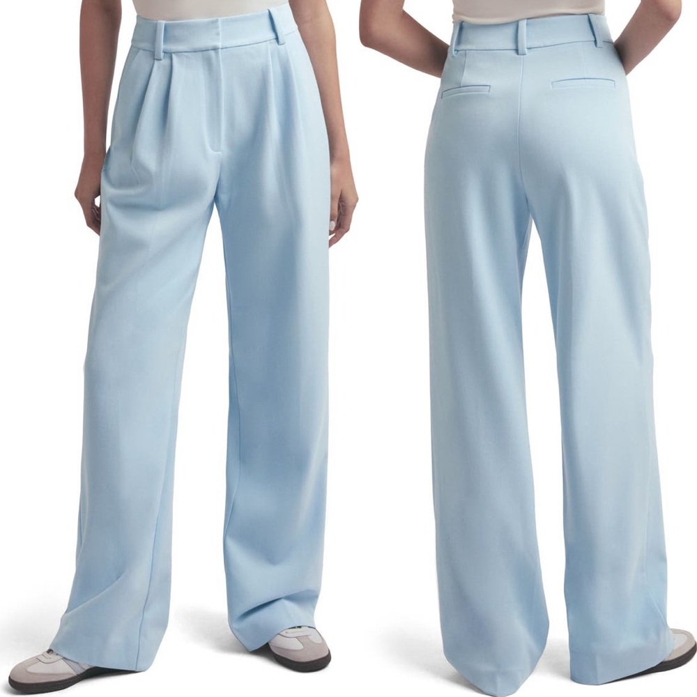 Favorite Daughter wide leg pants sky blue